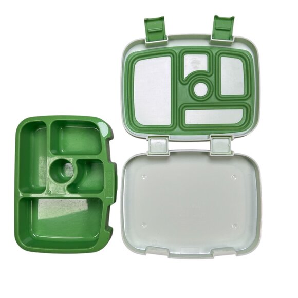 Bentgo Kids Lunch Box Food Snack Storage Green - Picture 3 of 4